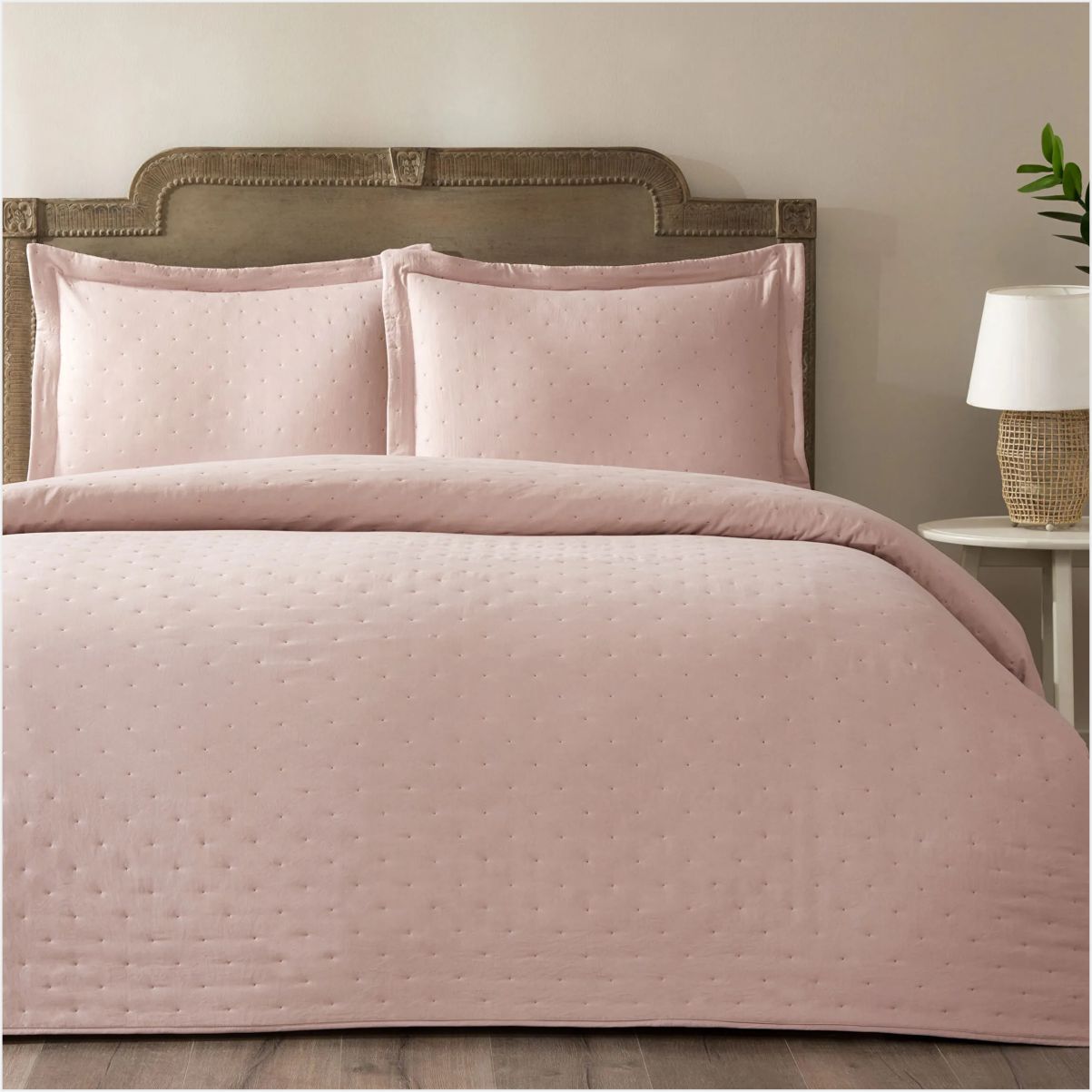 TAÇ RITA YATAK ÖRTÜSÜ TK PUDRA