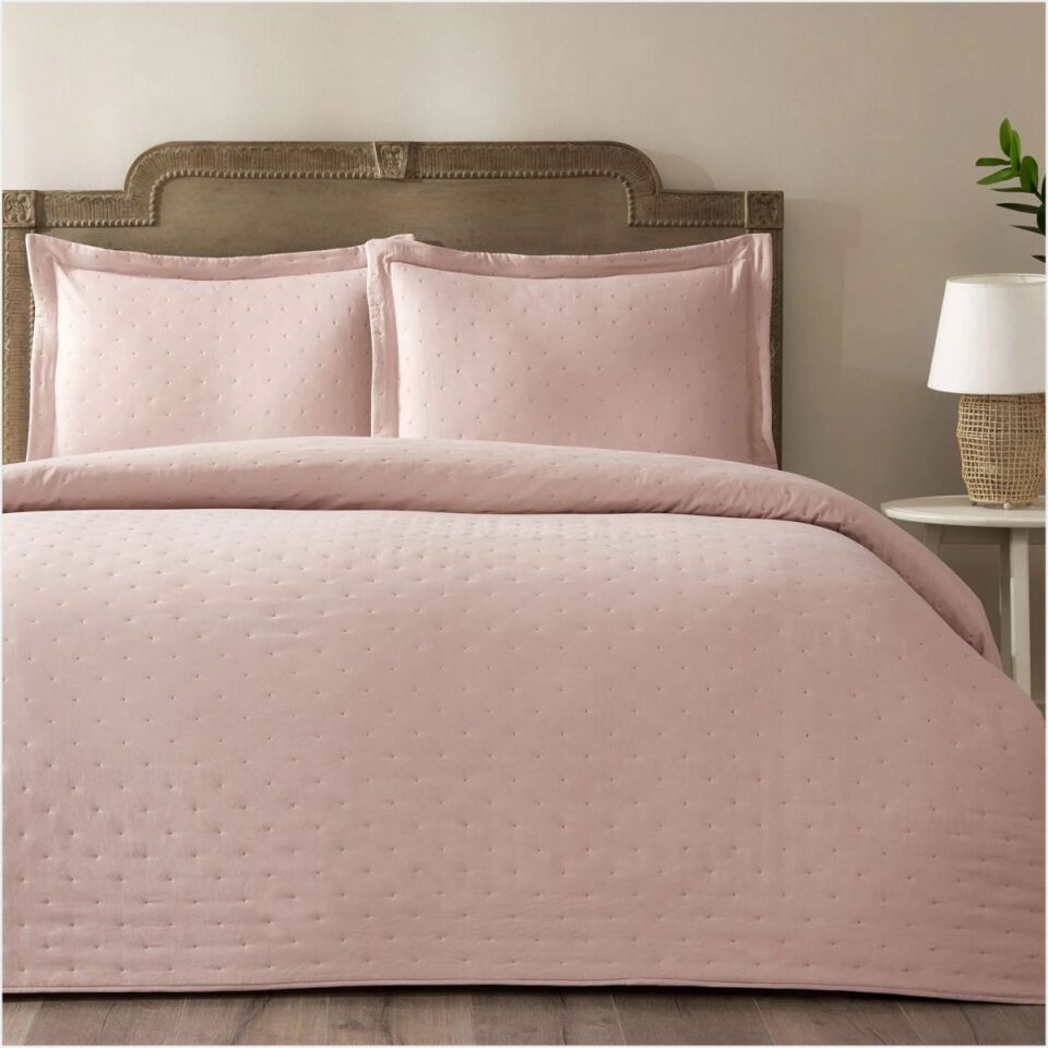 TAÇ RITA YATAK ÖRTÜSÜ TK PUDRA