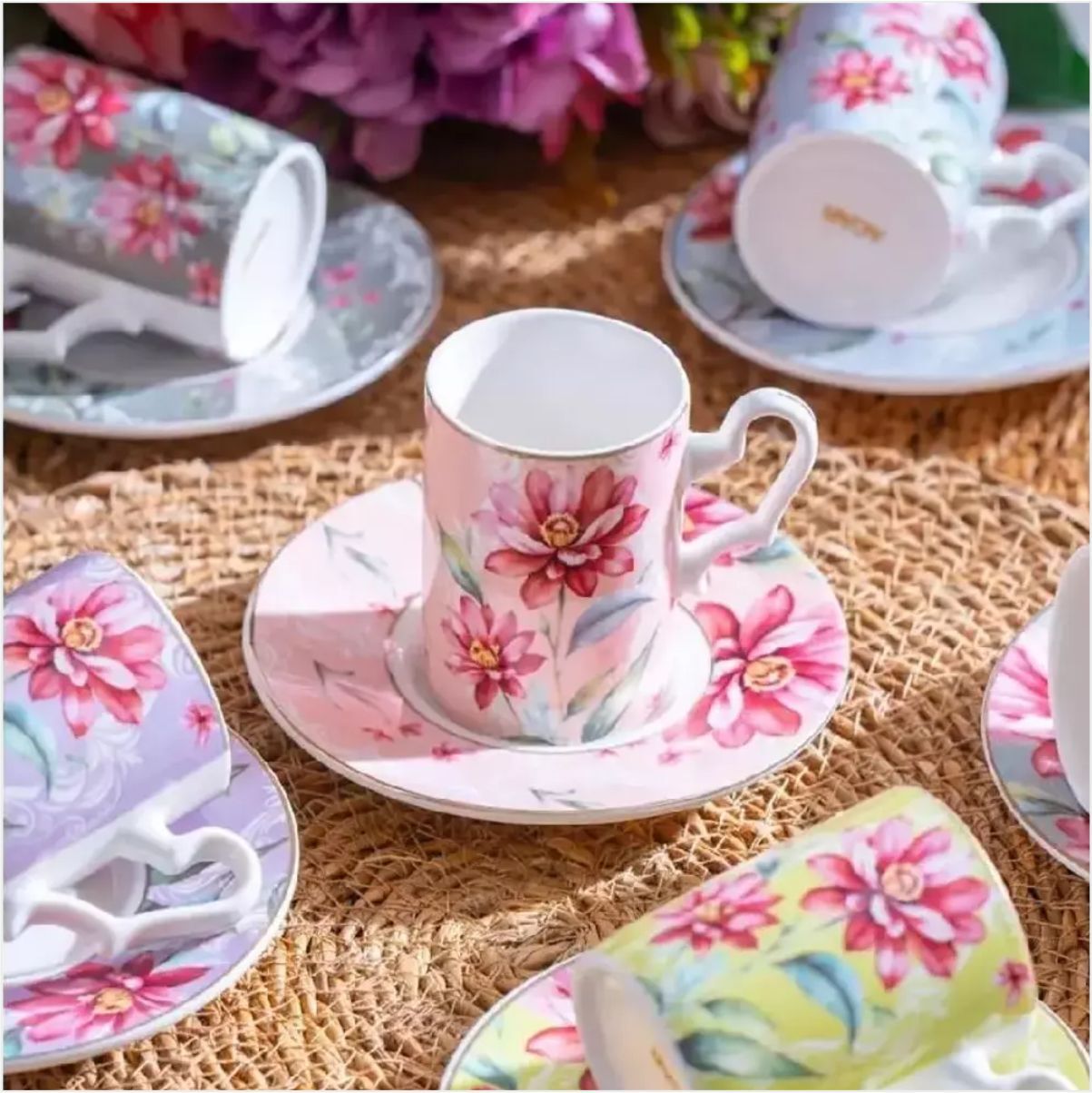 ACAR MXG-07167/6 BOHEMİA 6 LI KAHVE FİNCAN TAKIMI