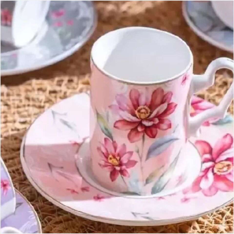 ACAR MXG-07167/6 BOHEMİA 6 LI KAHVE FİNCAN TAKIMI