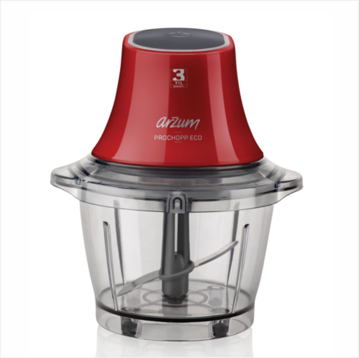 ARZUM AR1035-0300 PROCHOPP ECO DOĞRAYICI 2PEU  KIRMIZI