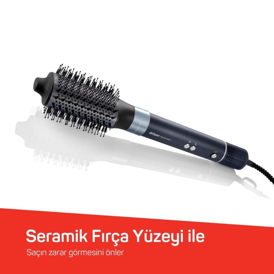 Arzum AR5166 Revolution 6in1 Platin Gri Saç Şekillendirme Seti