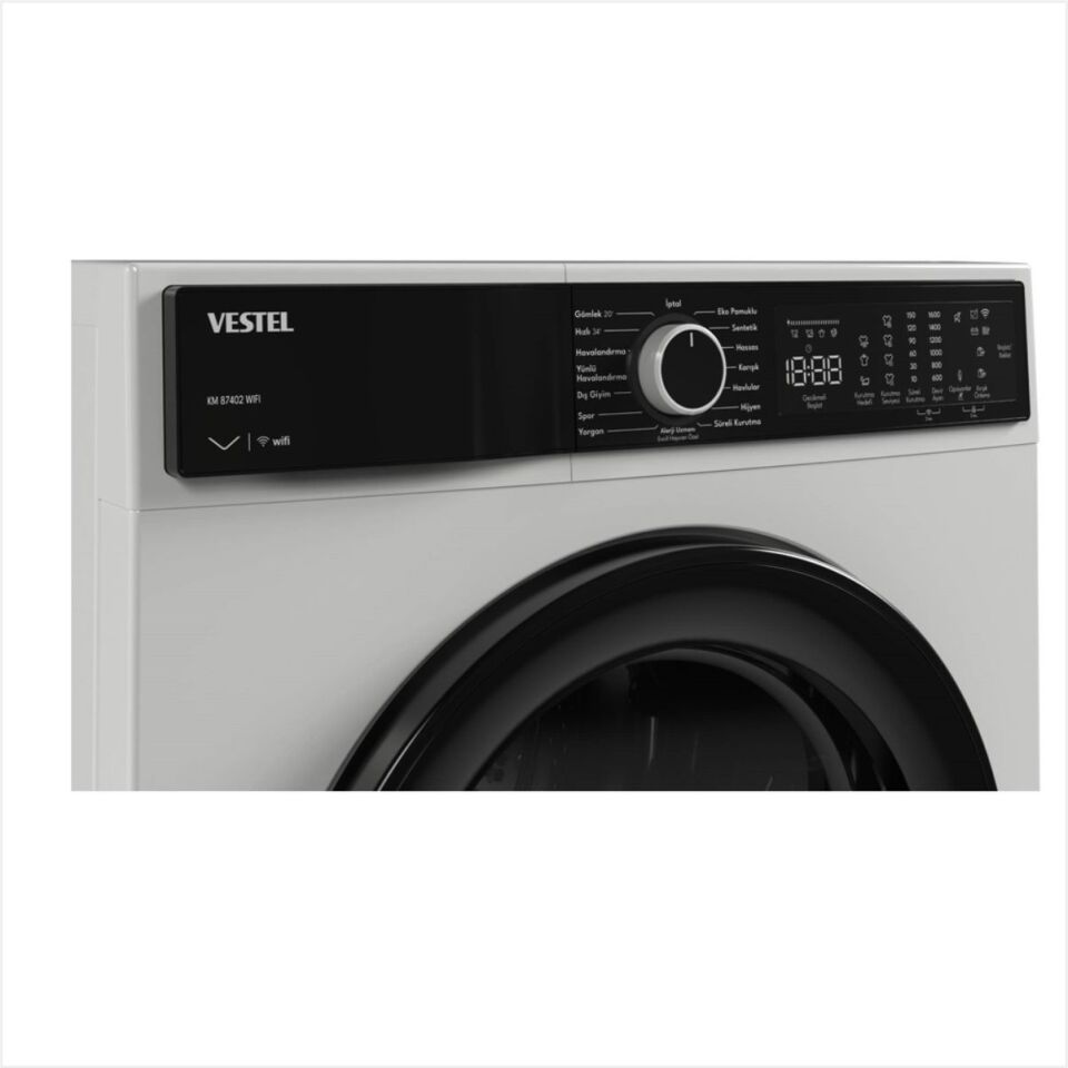 VESTEL KM 87402 WIFI 8 KG KURUTMA MAKİNESİ - 20350375