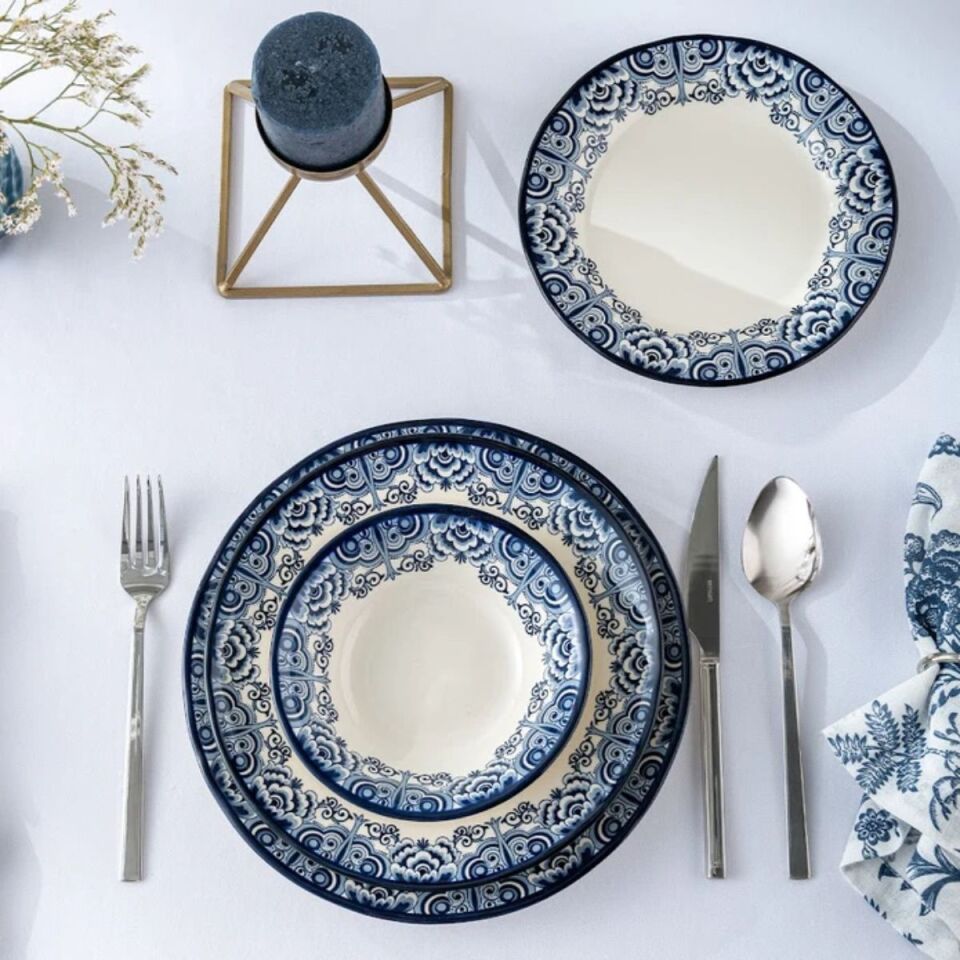 Emsan Ege 24 Parça 6 Kişilik Yemek Takımı