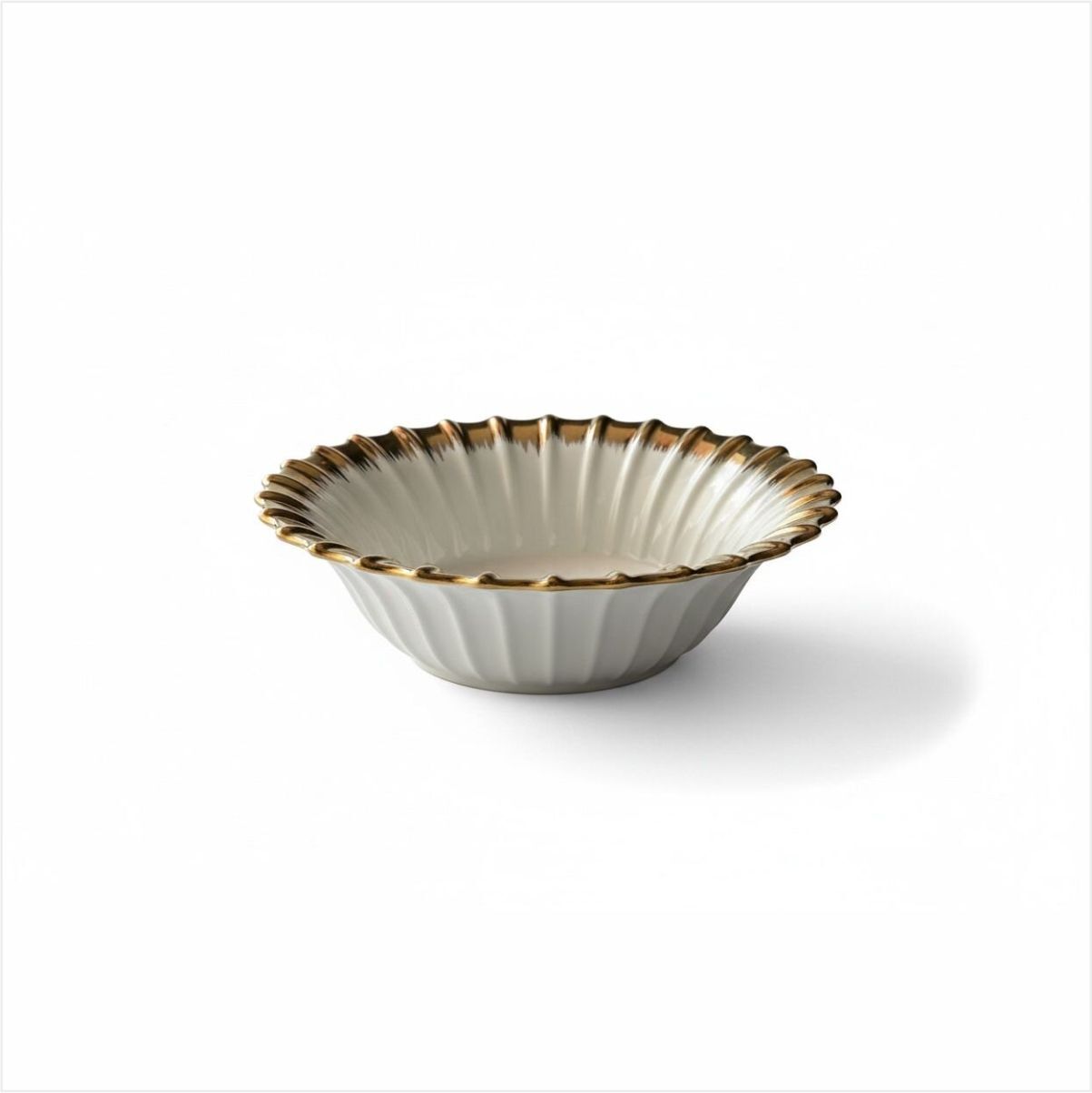 REKABET  GBS 005 LINE GOLD YUVARLAK SALATA KASE 26 CM