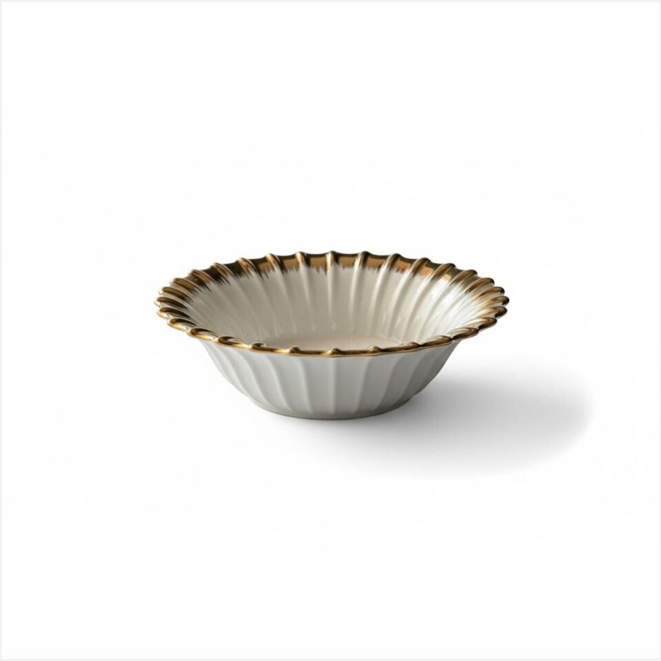 REKABET  GBS 005 LINE GOLD YUVARLAK SALATA KASE 26 CM