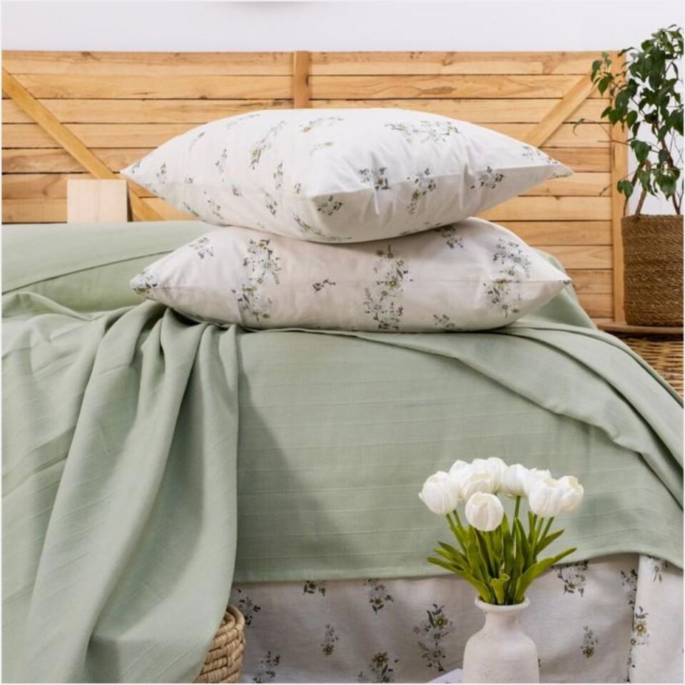 SCHAFER HOME FLOWER ÇK PİKE TAKIMI 4 PARÇA-YEŞİL