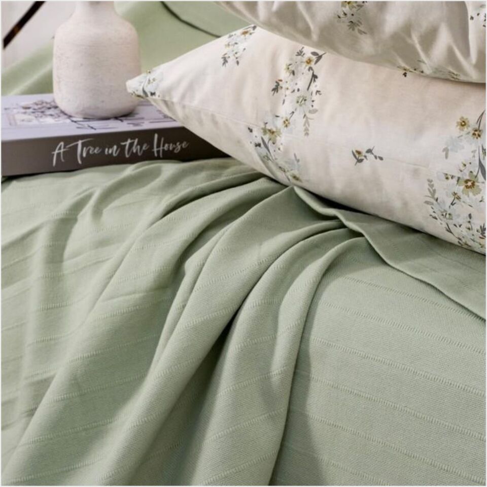 SCHAFER HOME FLOWER ÇK PİKE TAKIMI 4 PARÇA-YEŞİL