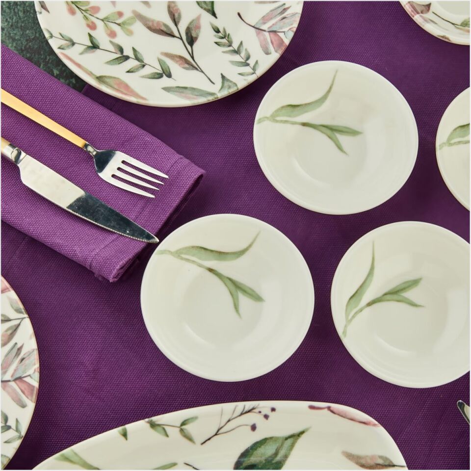 COOKER CKR4259 COOKER 14 PRÇ PURE PORSELEN KAHVALTI SETİ