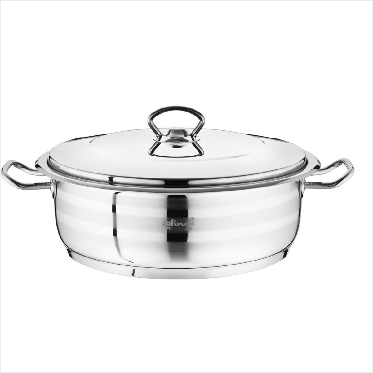 SAFINOX 36x13 FLAVIA KISA (KARNIYARIK) TENCERE TEL KULPLU-T4101010136