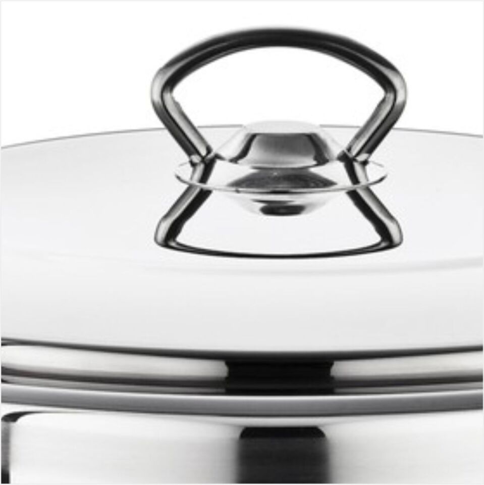 SAFINOX 36x13 FLAVIA KISA (KARNIYARIK) TENCERE TEL KULPLU-T4101010136
