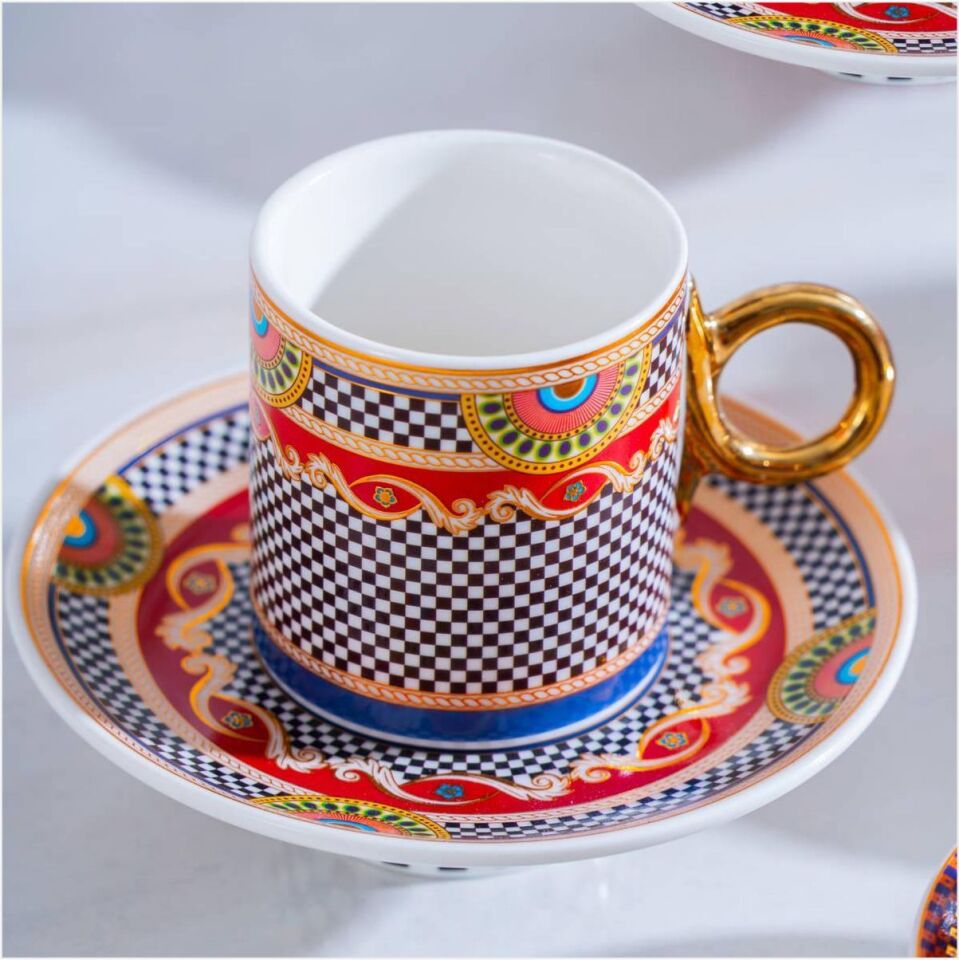 ACAR MXG-07164/6 KİMBERLY 6 LI KAHVE FİNCAN TAKIMI