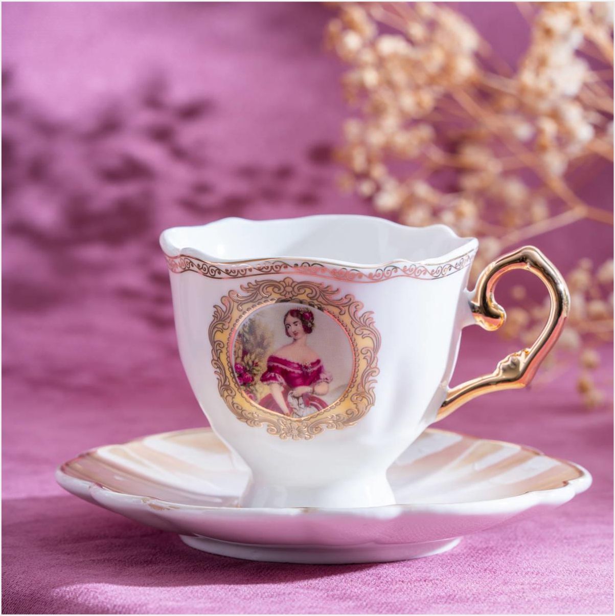 ACAR MXG-07165/6 ANGELİCA 6 LI KAHVE FİNCAN TAKIMI