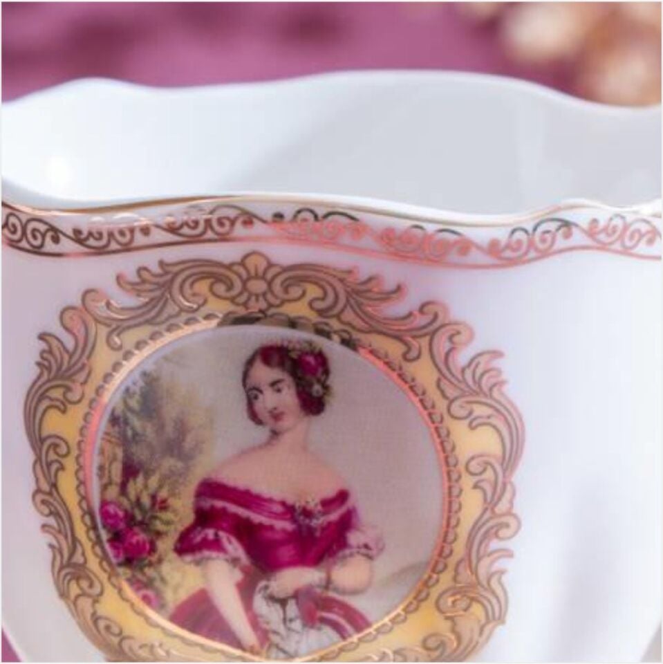 ACAR MXG-07165/6 ANGELİCA 6 LI KAHVE FİNCAN TAKIMI