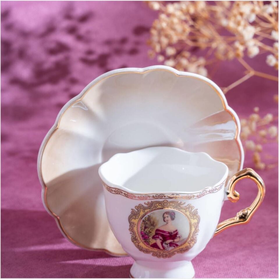 ACAR MXG-07165/6 ANGELİCA 6 LI KAHVE FİNCAN TAKIMI