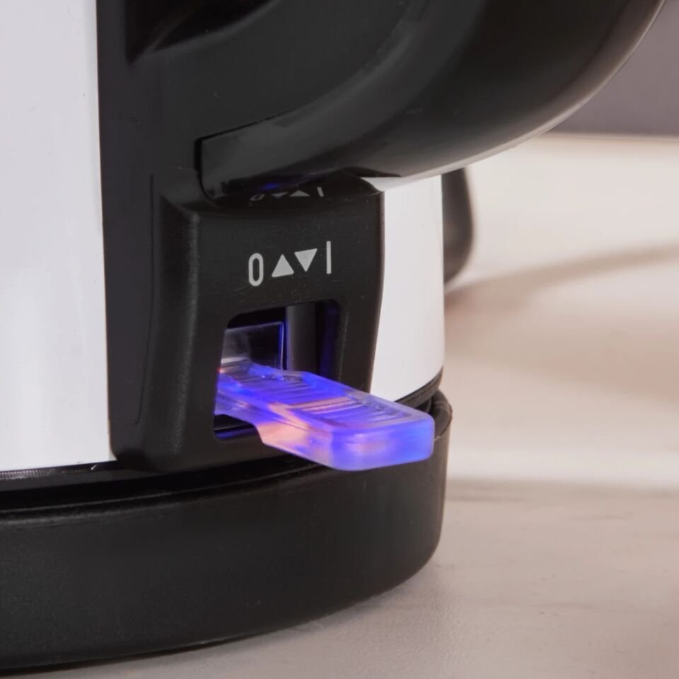 Karaca Tea Glass 2 in 1 Çelik Çay Makinesi ve Kettle Rosegold