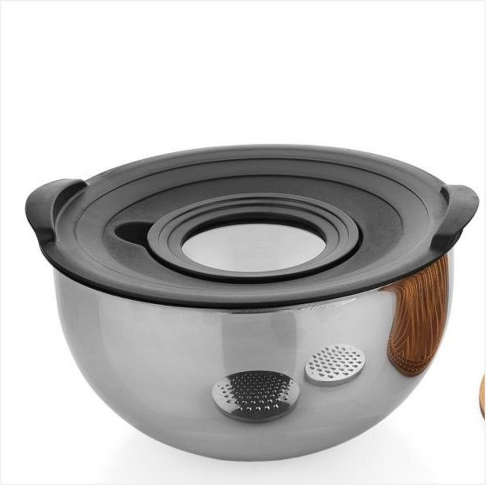 SCHAFER CAKEHAUS KEK KALIBI+HAZIRLIK SETİ 6 PARÇA-BRONZ