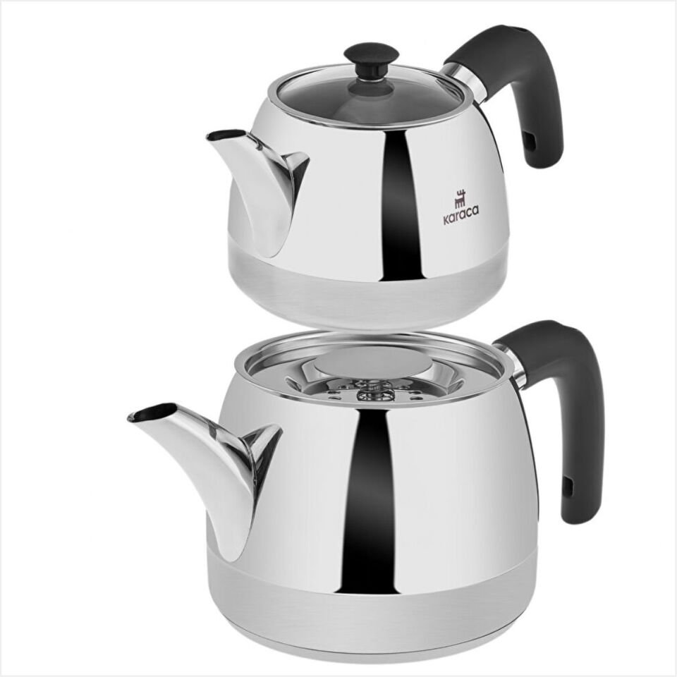 KARACA NEW GALYA ÇAYDANLIK SATİN SİYAH