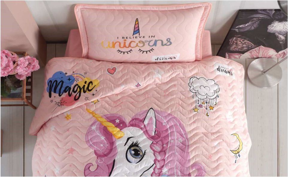 Aran Clasy Pink Dreams Pudra Tek Kişilik Uyku Seti V1  Pudra