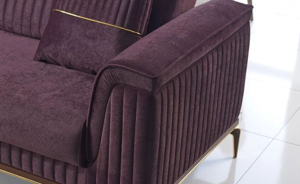 Aras Koltuk Takımı 3+1+1 Kuvars 088/3Lü Kuvars 03 Krem