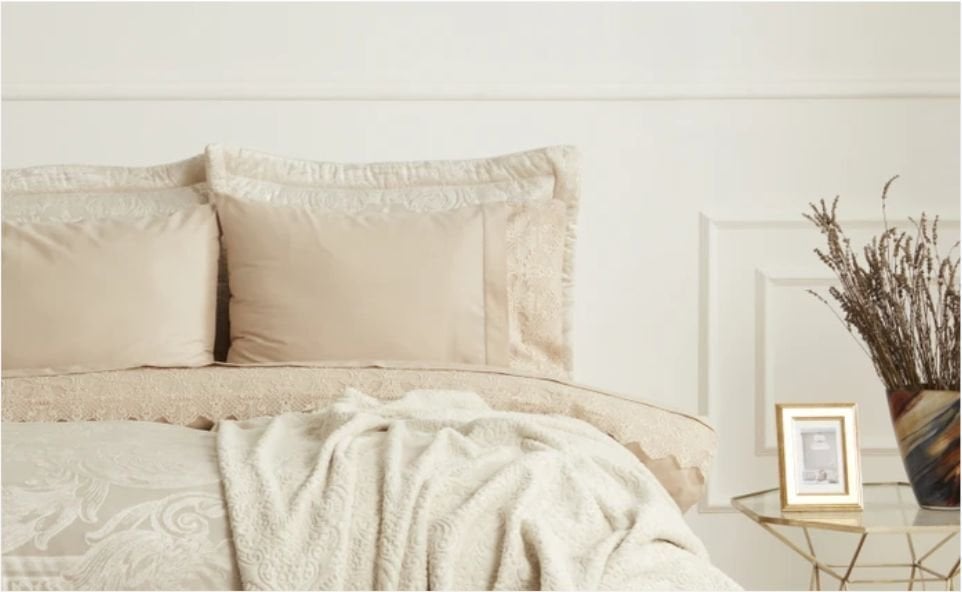 Karaca Home Valeria Elite 8 Parça Çeyiz Seti Gold