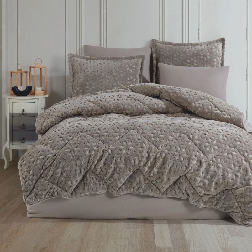 Aran Wellsoft Jakar Uyku Seti Tek Kişilik Babil / V2 - Bej