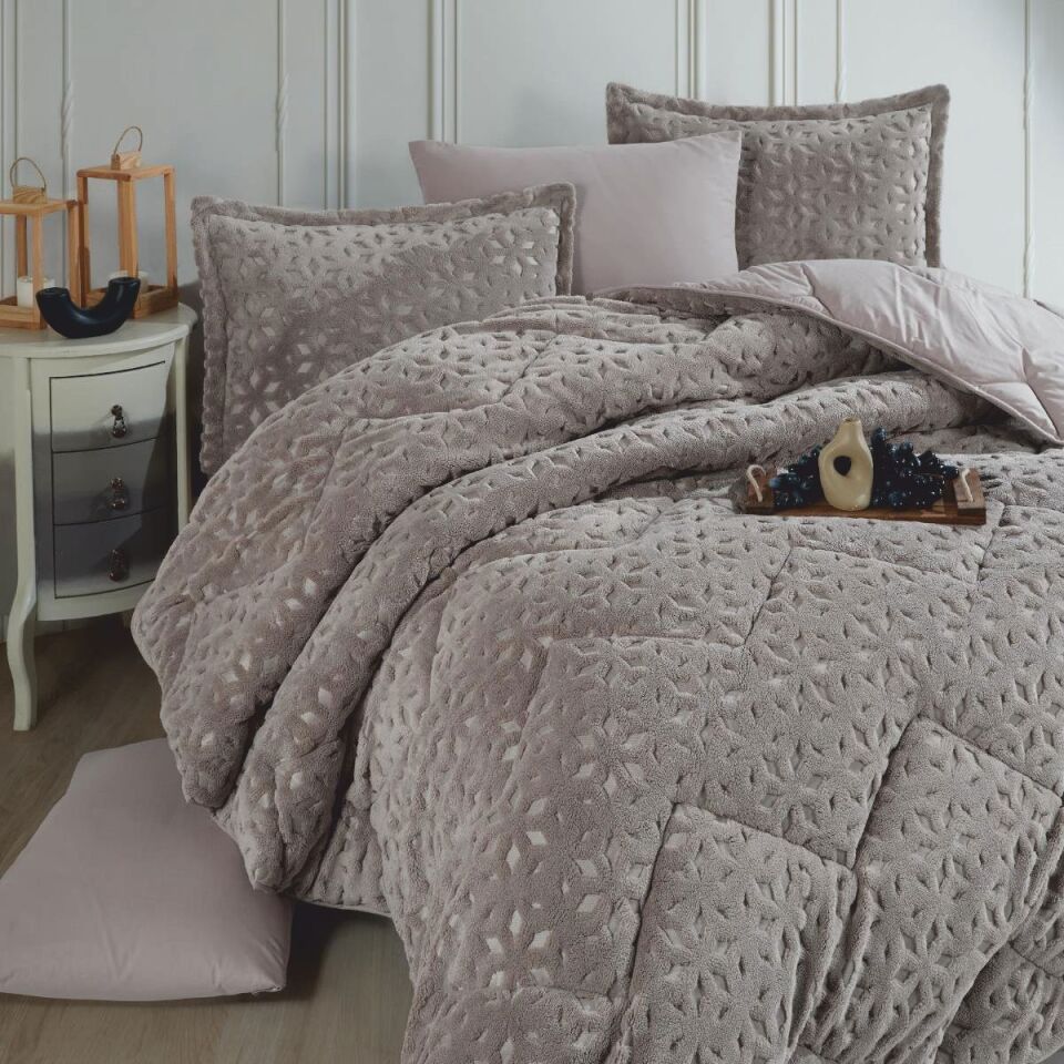 Aran Wellsoft Jakar Uyku Seti Tek Kişilik Babil / V2 - Bej