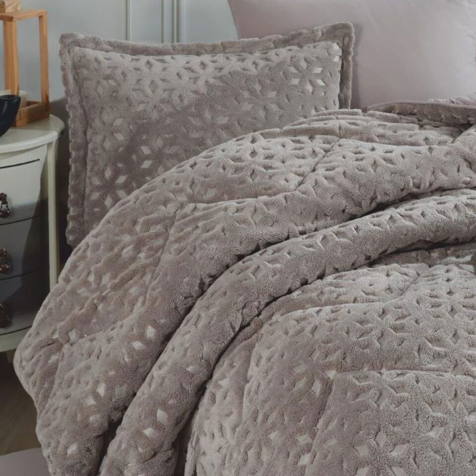 Aran Wellsoft Jakar Uyku Seti Tek Kişilik Babil / V2 - Bej