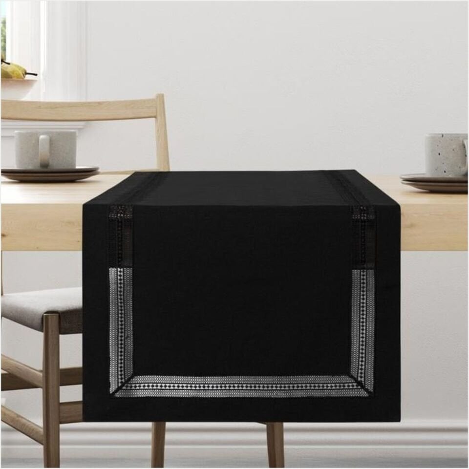 SCHAFER HOME SUZY RUNNER 50X150 CM 1 PARÇA-SİYAH