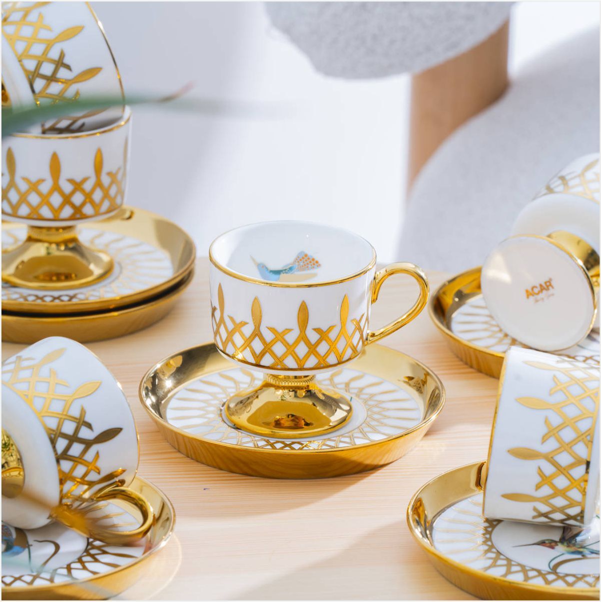 ACAR HXF-08430/8 LEONI 6 LI FİNCAN TAKIMI