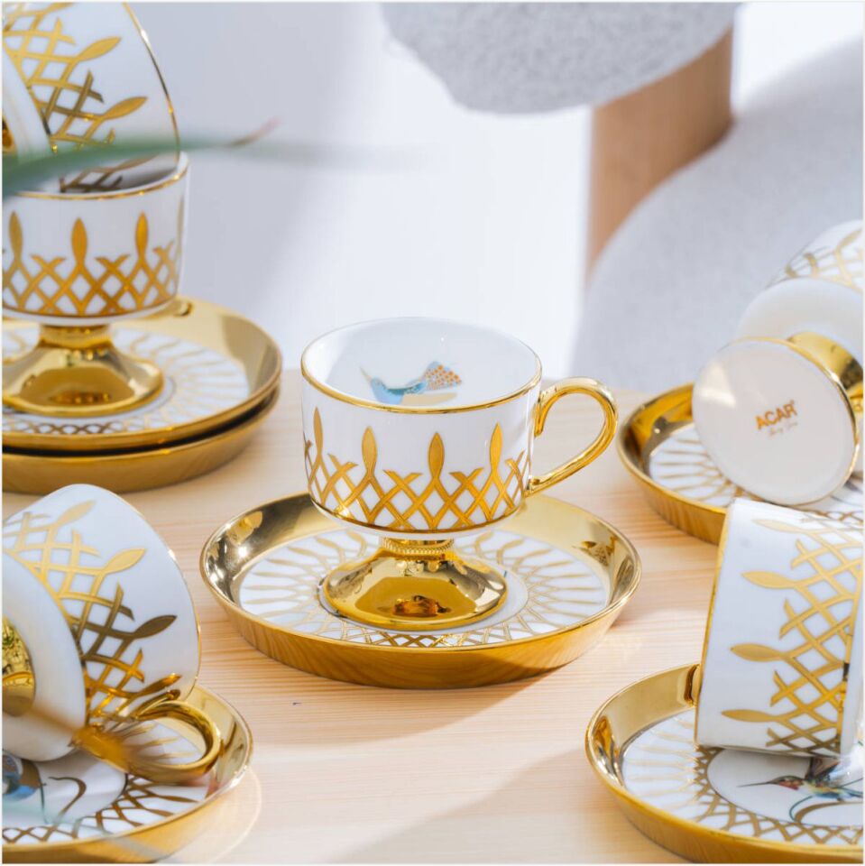 ACAR HXF-08430/8 LEONI 6 LI FİNCAN TAKIMI