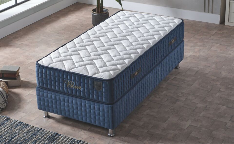 Cennet Blue 100X200 Baza Set