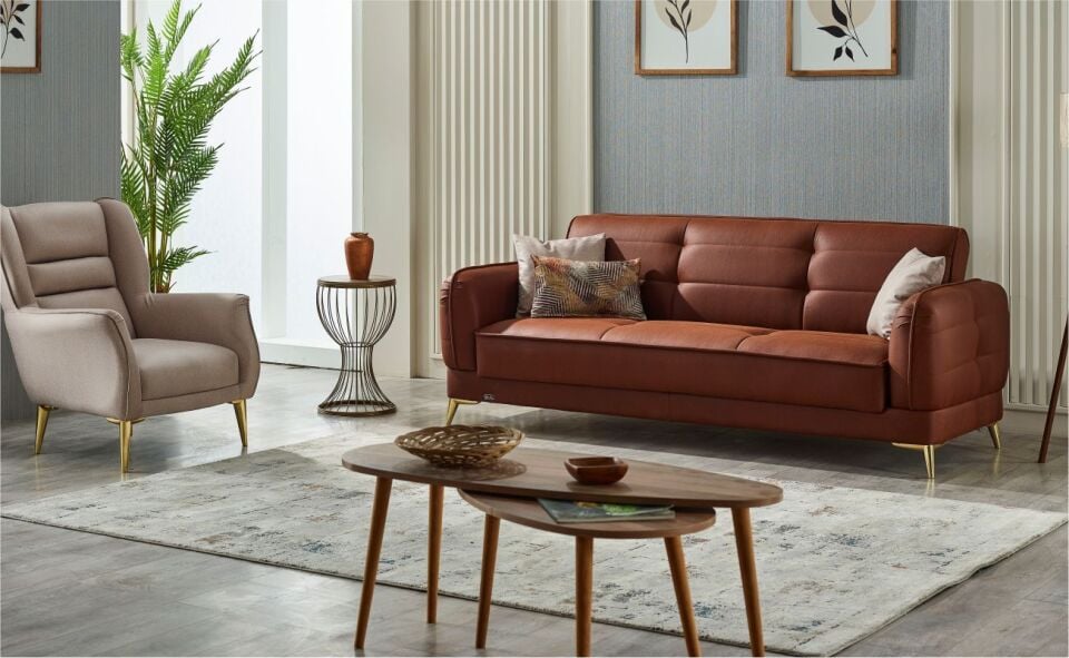 Monaco Koltuk Takımı 3+1+1 Vera 01 / 3 Lü Vera 04