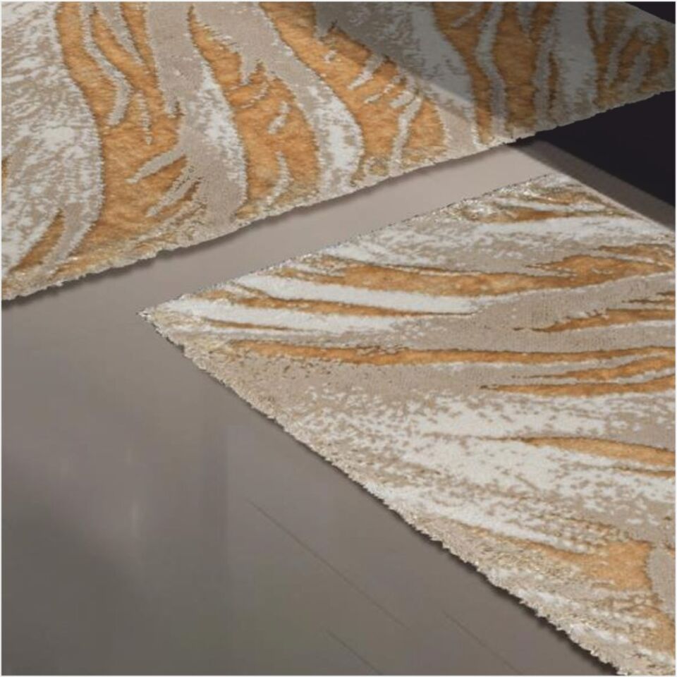 Schafer Home Alora 2 Li Pamuk Floş Banyo Paspası-Bej