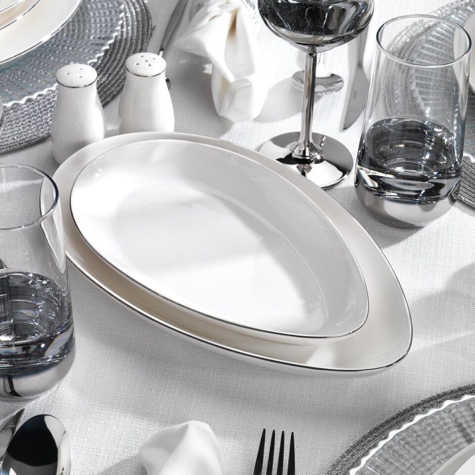 Schafer Dina Yemek Takımı 56 Parça-Platin