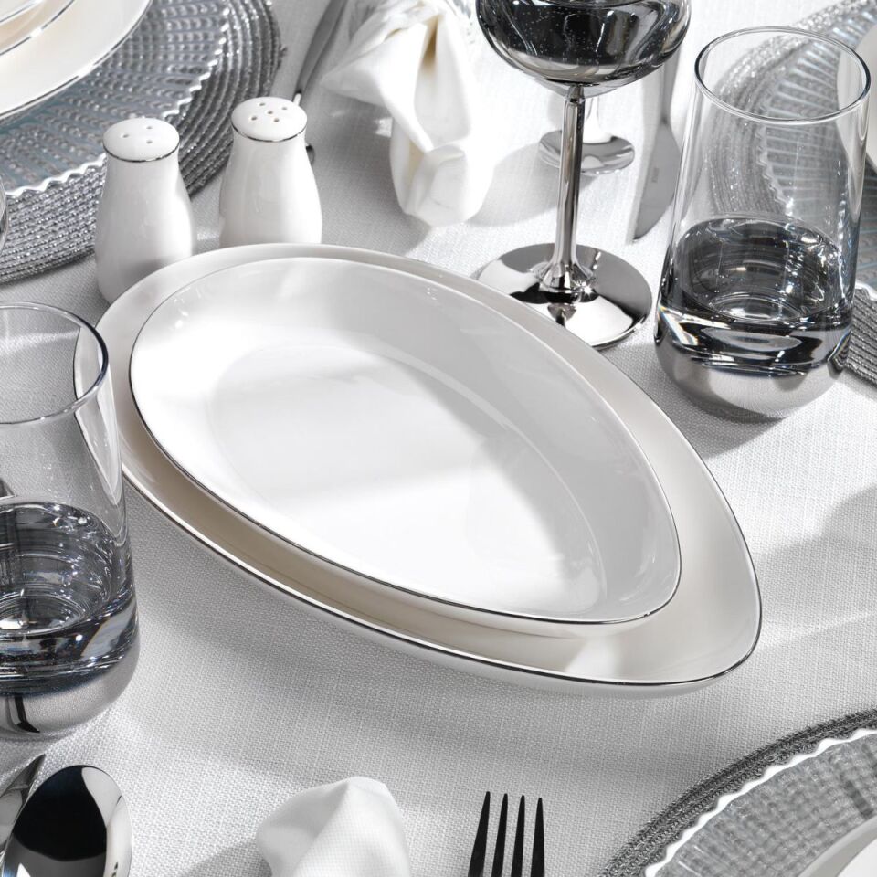 Schafer Dina Yemek Takımı 56 Parça-Platin