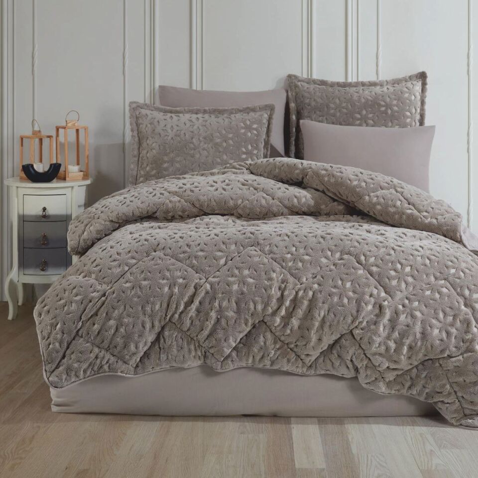 Aran Wellsoft Jakar Uyku Seti Tek Kişilik Babil / V2 - Bej