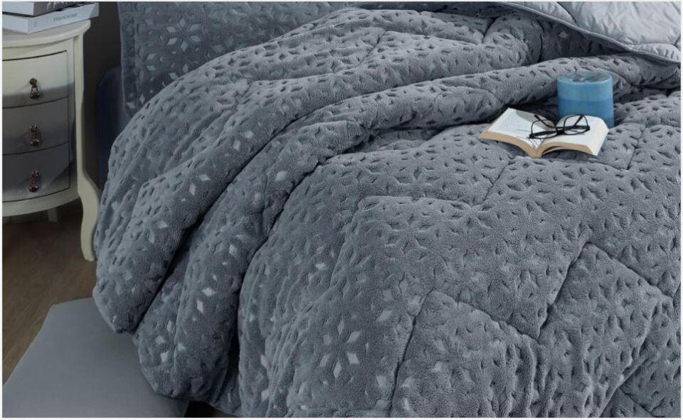 Aran Clasy Wellsoft Jakarlı Tek Kişilik Uyku Seti Babil V4 Gri