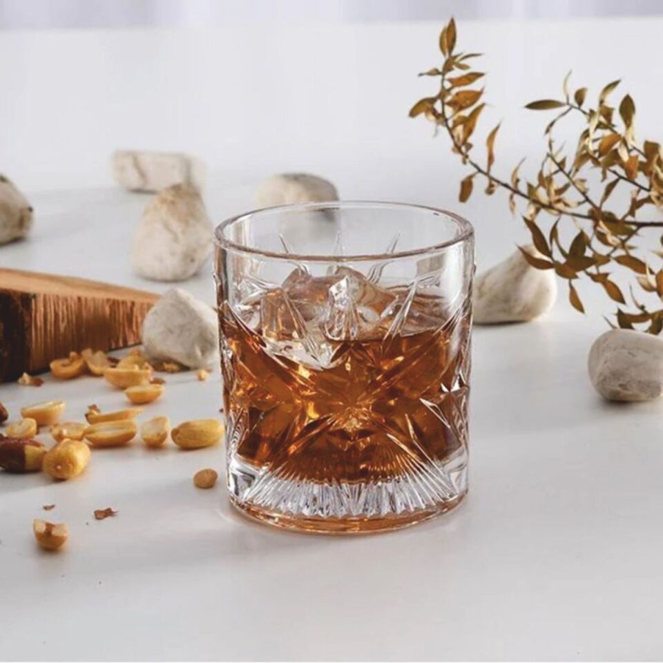 Hüner Viski Bardak 210 Cc (Cıelo) 4 Lü Pk.