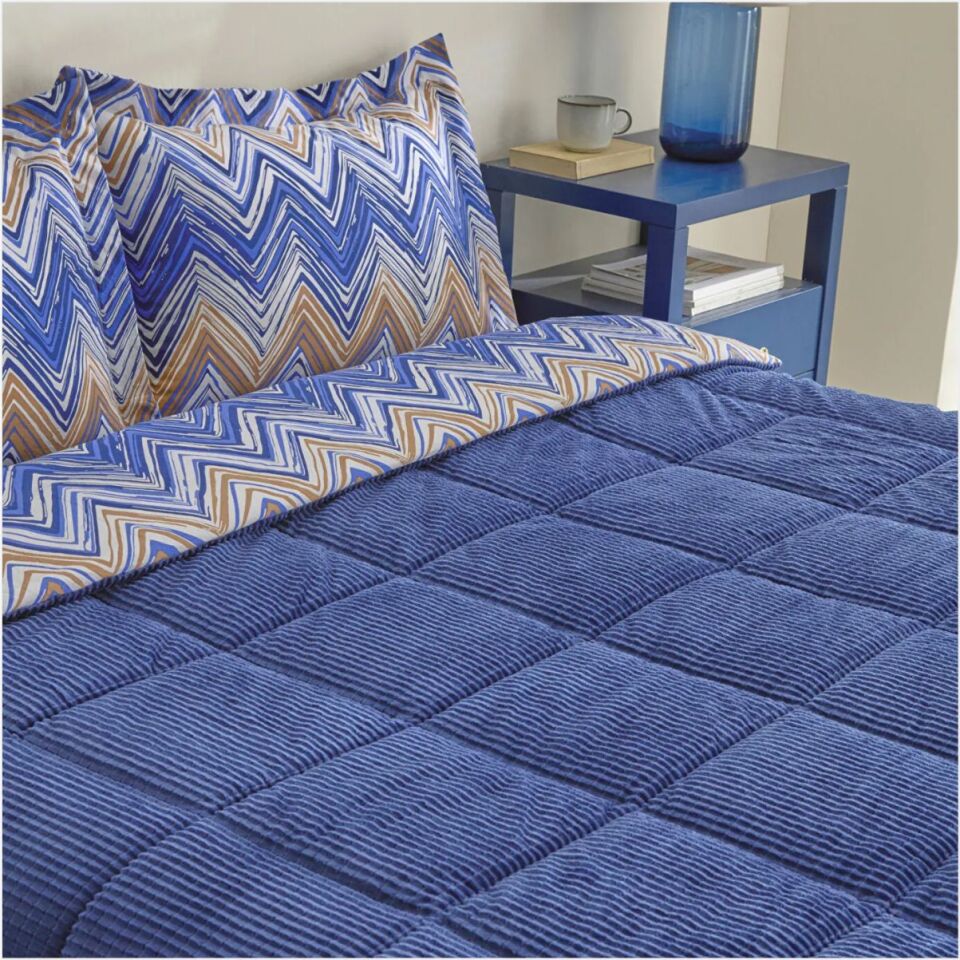 KARACA HOME VEGA COMFORT SET ÇİFT KİŞİLİK LACİVERT