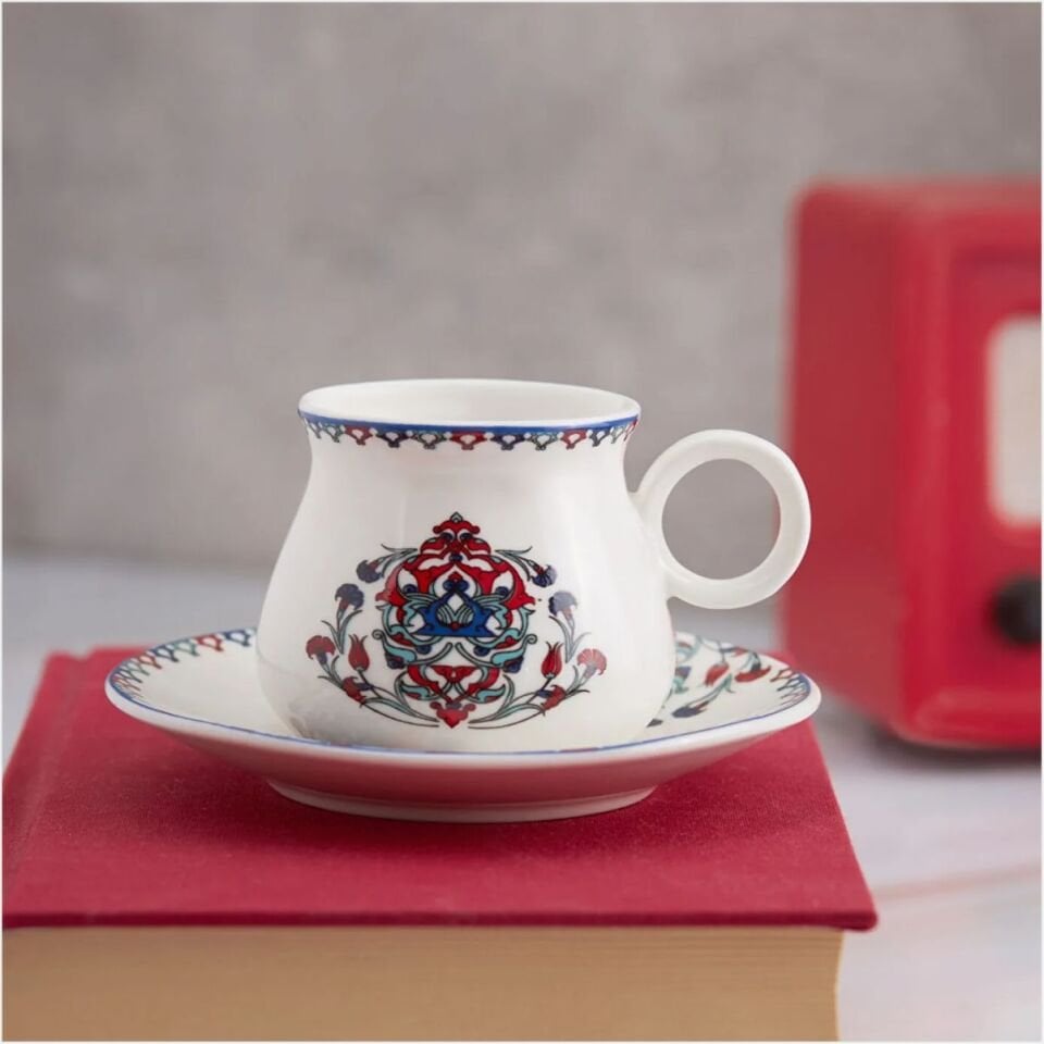 KARACA HATTAT 6 KİŞİLİK 90 ML KAHVE FİNCANI