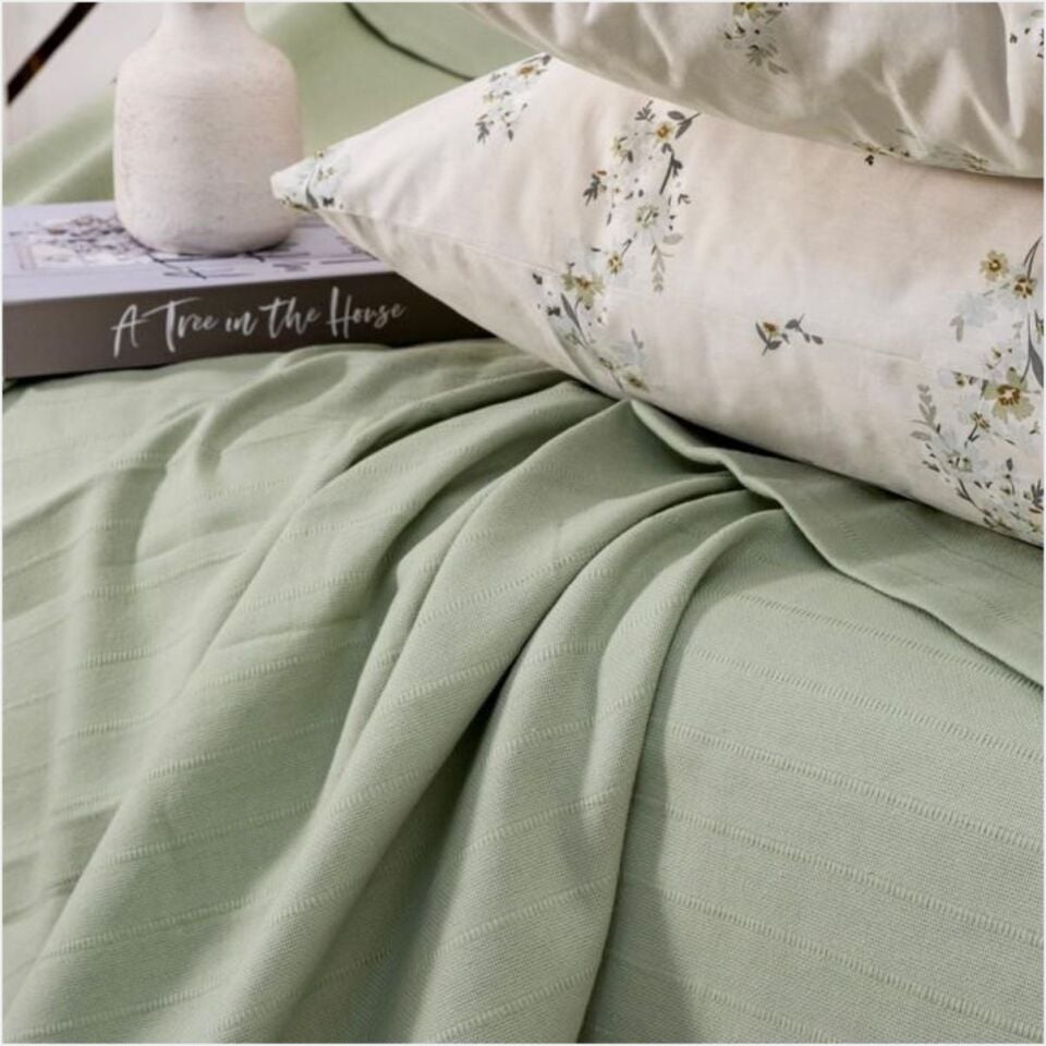 SCHAFER HOME FLOWER ÇK PİKE TAKIMI 4 PARÇA-YEŞİL