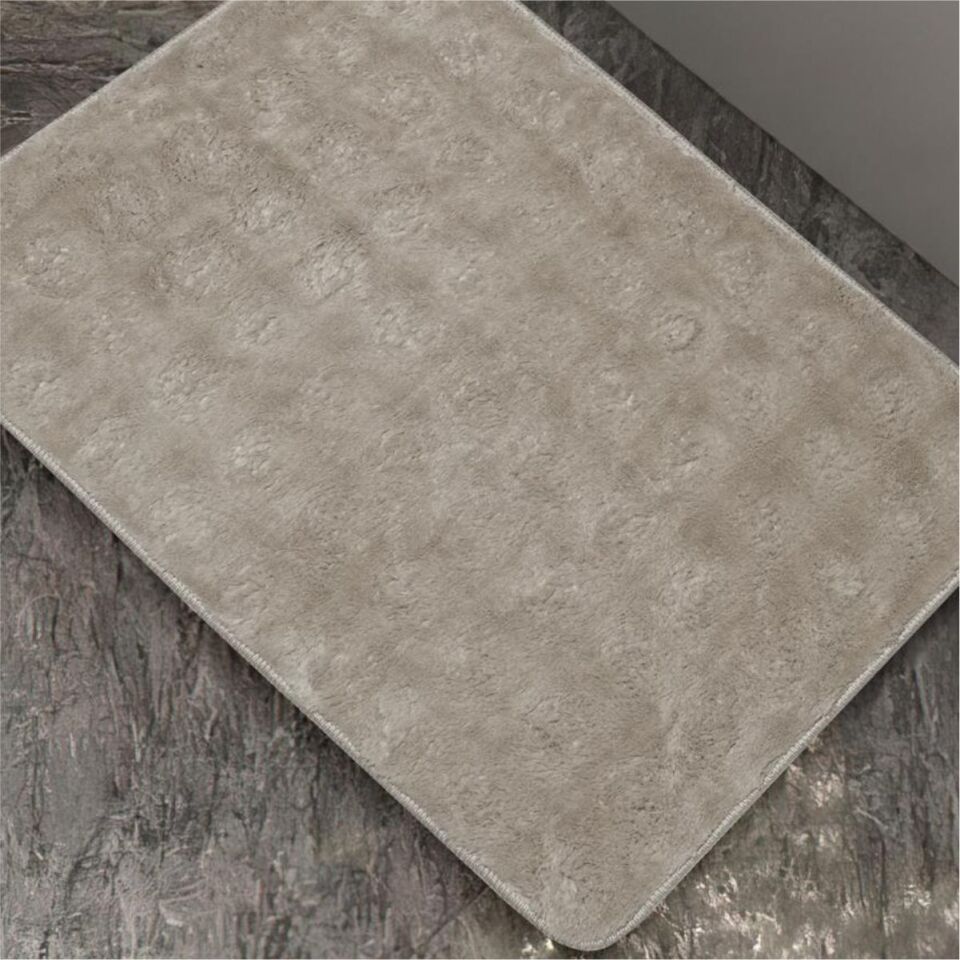 Schafer Home Pia 2'Li Peluş Banyo Paspas - Bej01