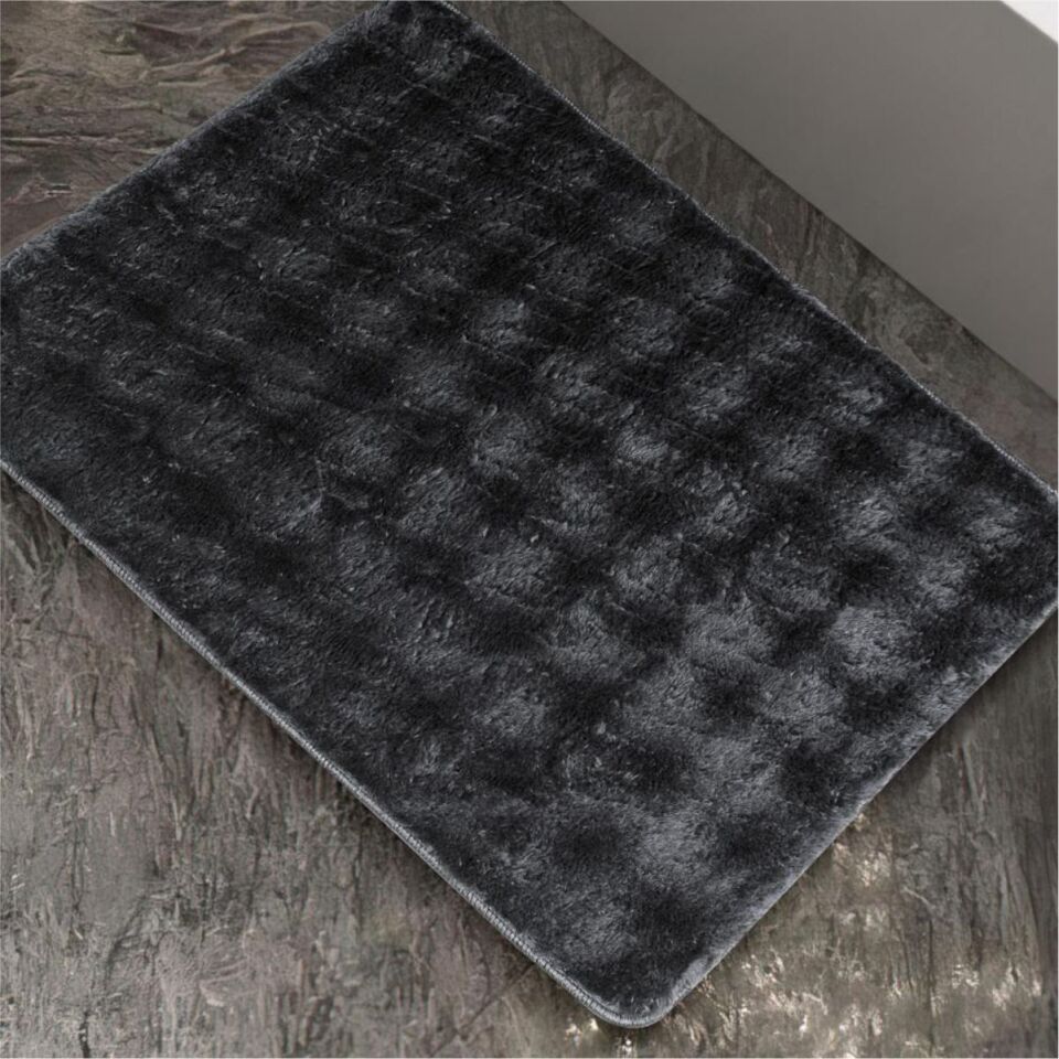 Schafer Home Pia 2'Li Peluş Banyo Paspas - Ant01