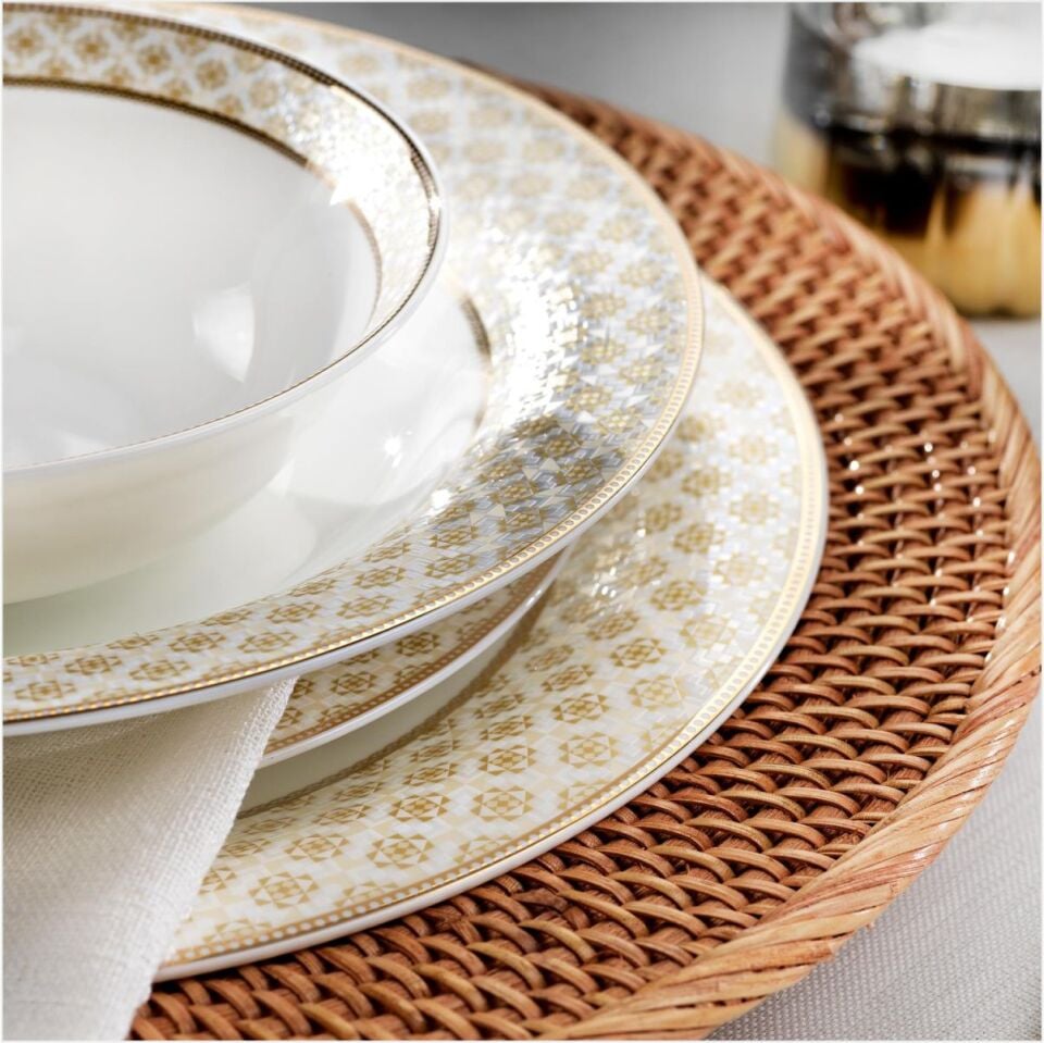 SCHAFER SİLVER YEMEK TAKIMI 56 PARÇA-ALTIN