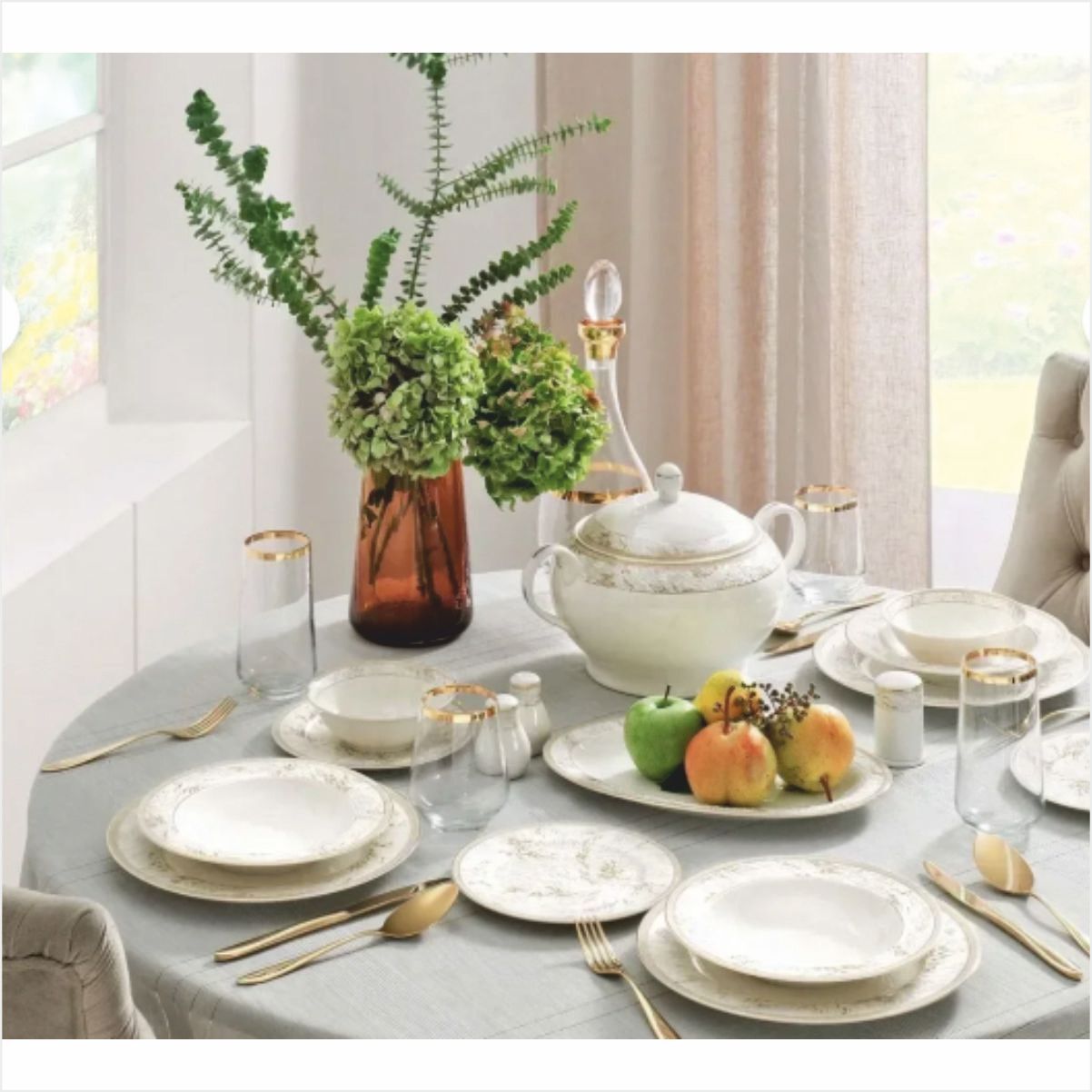 Pıerre Cardın Dolores 60 Pcs Yemek Takımı