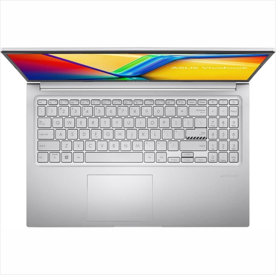 40138 ASUS VİVOBOOK 15 X1502VA-NJ871 İ5-13420H 8GB 512GB SSD O/B INTEL IRİS XE 15.6 DOS GÜMÜŞ NOTEBOOK