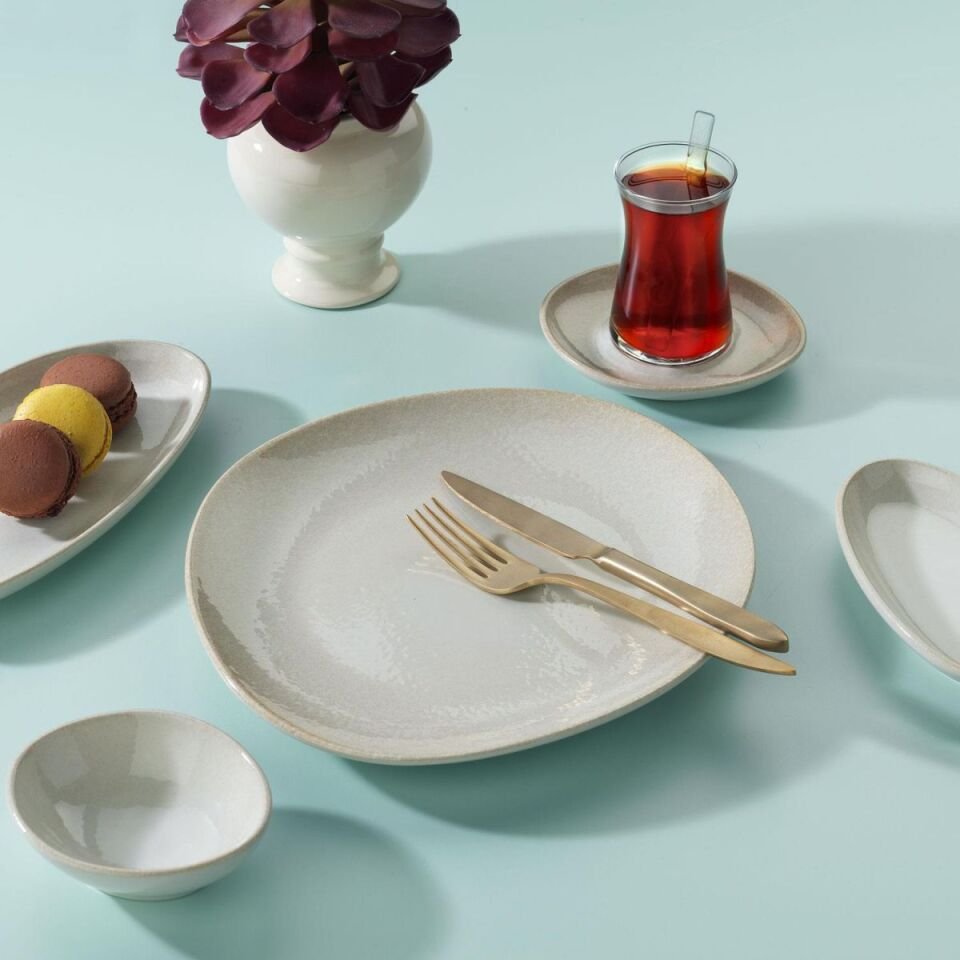 Schafer Felis Kahvaltı Takımı 32 Parça-Krem