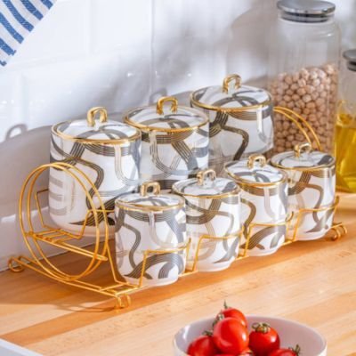 Acar Kaı-06824/4 Marjorıe 7 Lı  Kavanoz Set