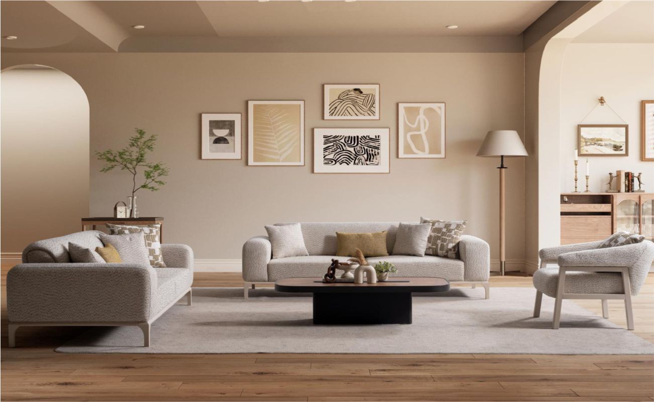 Sofa Luka Koltuk Takımı 3+3+1+1 Mass 01